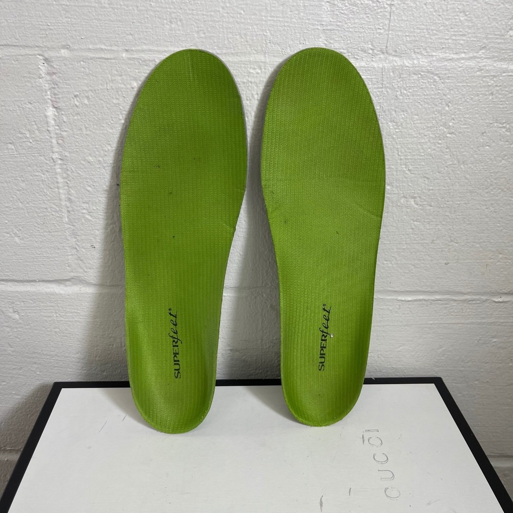 Superfeet Green Insoles All Purpose Arch Support Men's 11.5-13